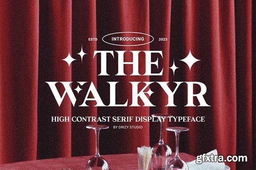 The Walkyr - High Contrast Serif Font EA8DCAF