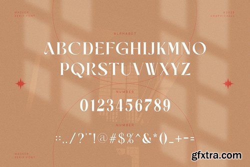 Macker Elegant Serif Font Typeface 4YLYDVW