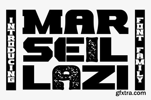 Marseilazi – 9 Strong Bold Style Font EGW2SEP