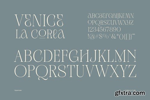 Venice La Corla | Elegant Serif Font LUZGLSP