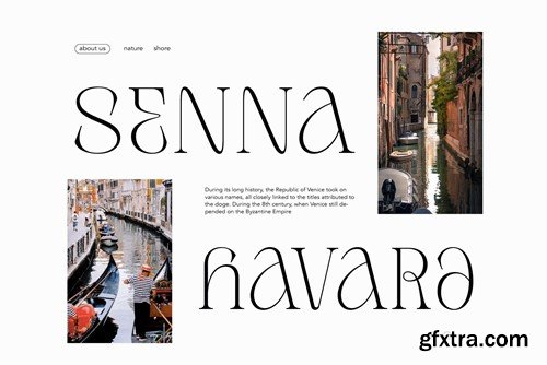 Venice La Corla | Elegant Serif Font LUZGLSP