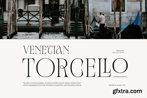 Venice La Corla | Elegant Serif Font LUZGLSP