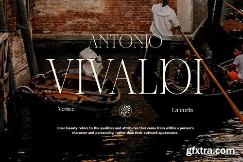 Venice La Corla | Elegant Serif Font LUZGLSP