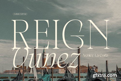 Venice La Corla | Elegant Serif Font LUZGLSP