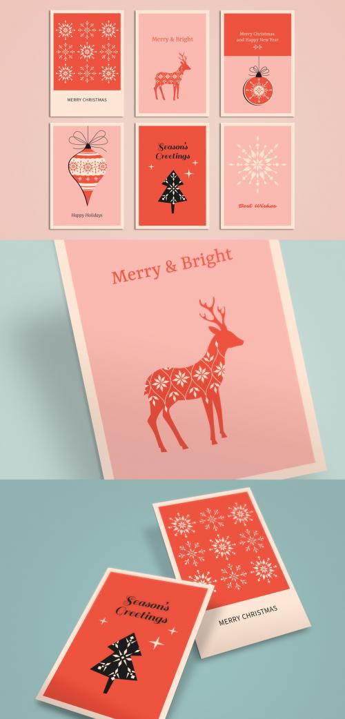 Christmas Greeting Card Set - 175540769