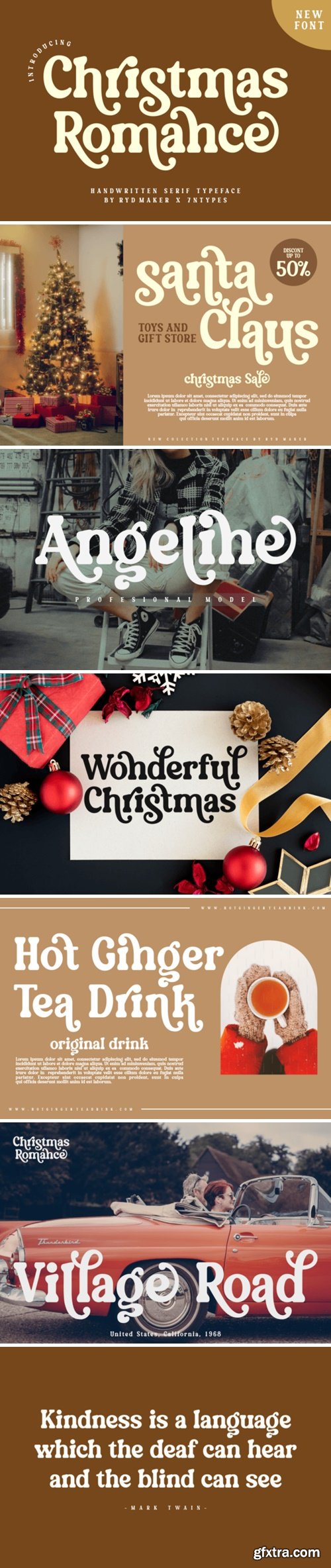 Christmas Romance Font