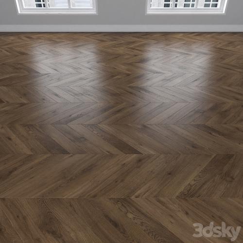 Parquet Oak, 3 types: herringbone, linear, chevron.