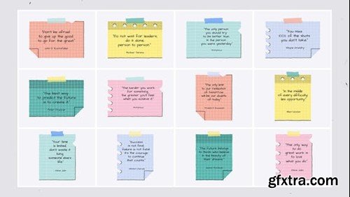 Videohive Paper Notes 48942024