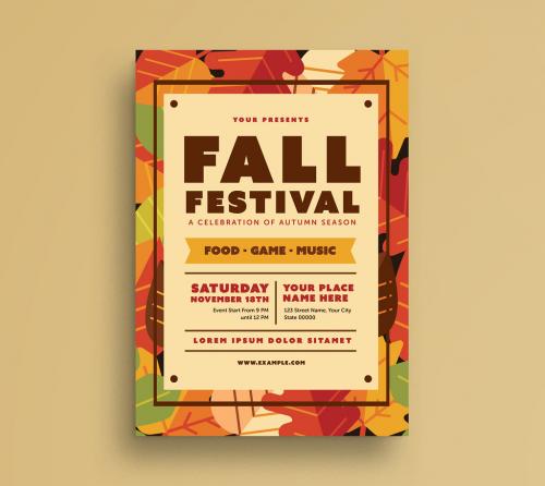 Fall Festival Flyer 2 - 177059725