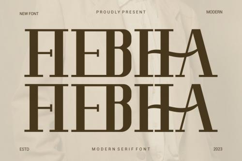 Fiebha - Elegant Serif