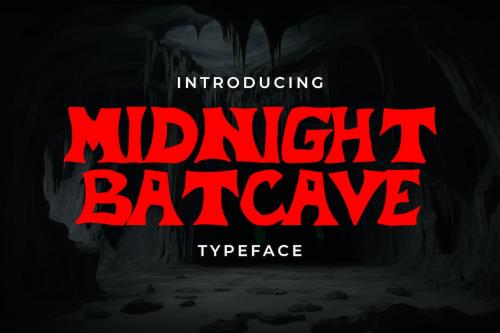 Midnight Batcave Font