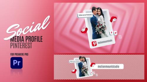 Videohive - Social Media Profile Pinterest - Premiere Pro - 48439694 - 48439694