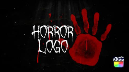 Videohive - Halloween Horror Logo Reveal - 48440751 - 48440751