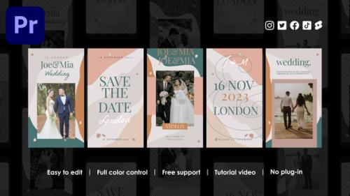 Videohive - Romantic Wedding Instagram Reels - 48442109 - 48442109