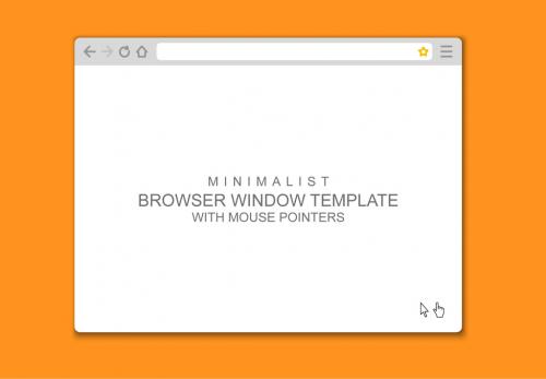 Vector Browser Window Mockup - 182433290
