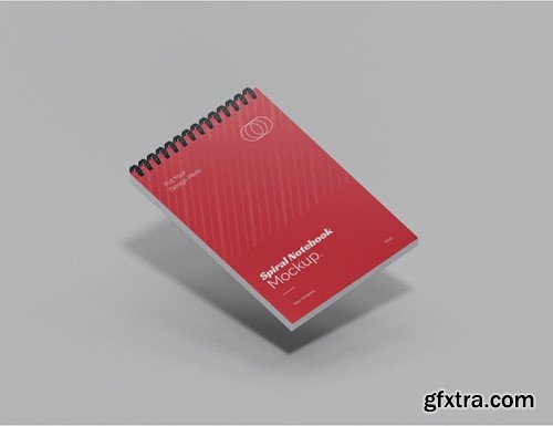 Spiral Book Notepad Cover Mockups WLY2V2F