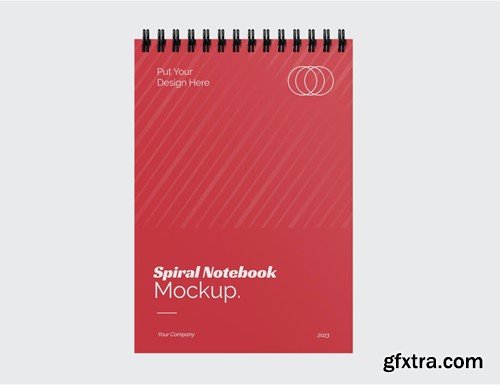 Spiral Book Notepad Cover Mockups WLY2V2F