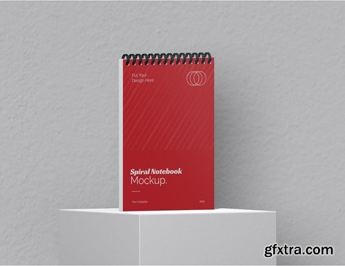 Spiral Book Notepad Cover Mockups WLY2V2F