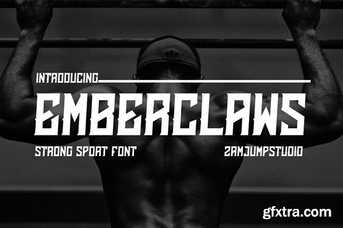 EMBERCLAWS - STRONG SPORT FONT PN6RQJT