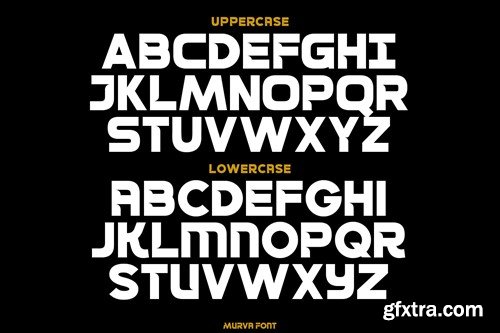 Murva - Expanded Font BER8X2Q