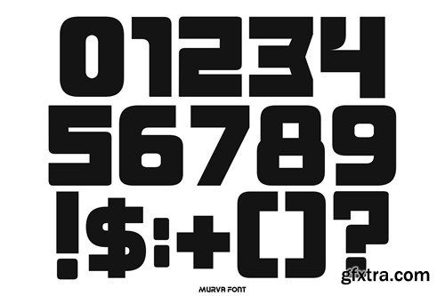 Murva - Expanded Font BER8X2Q