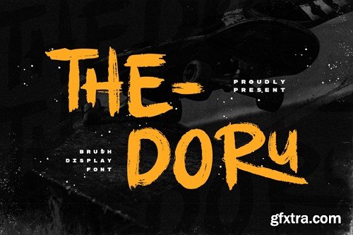 Thedoru - Sport Brush Display Font Q47V87J