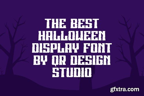 Spooky Gothicon - Halloween Font HNAXZ6V