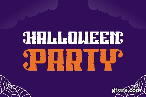 Spooky Gothicon - Halloween Font HNAXZ6V