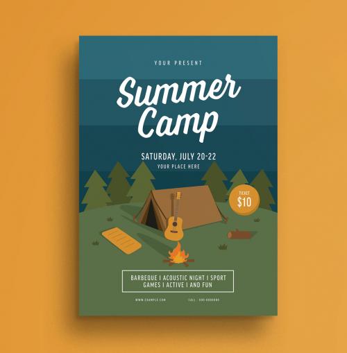 Summer Camp Flyer - 183519401