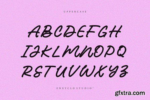 NCL Broton Onqtuops - Monoline Brush Font TABPWYH