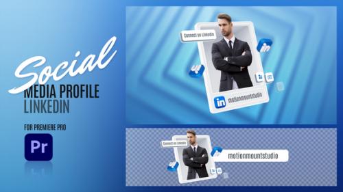 Videohive - Social Media Profile Linkedin - Premiere Pro - 48450053 - 48450053