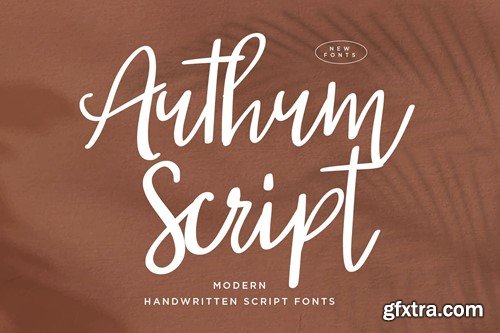 Authum Script - Handwritten Script fonts CQAZNCV