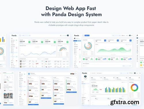 Panda UI Kit – Figma Design System Ui8.net