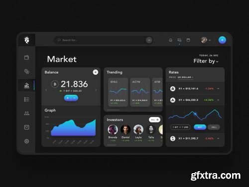 Noelle - Crypto Wallet UI Kit Ui8.net