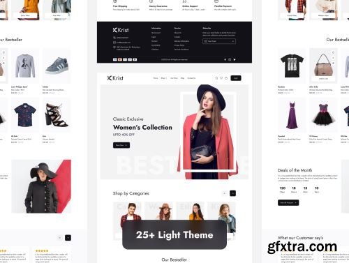 Shopping Ecommerce Web UI Kit Ui8.net