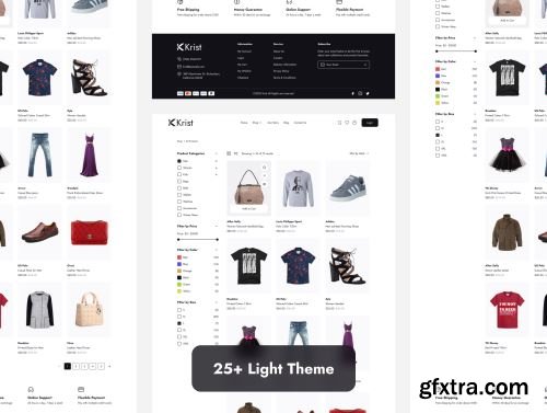 Shopping Ecommerce Web UI Kit Ui8.net