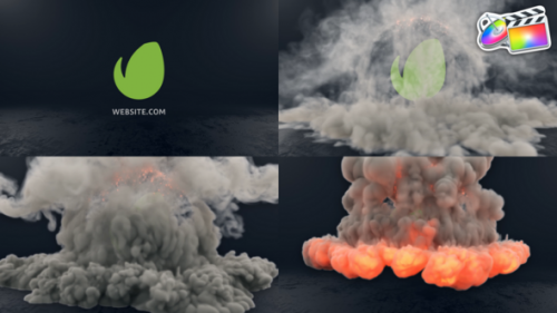 Videohive - Smoke Logo for FCPX - 48450917 - 48450917