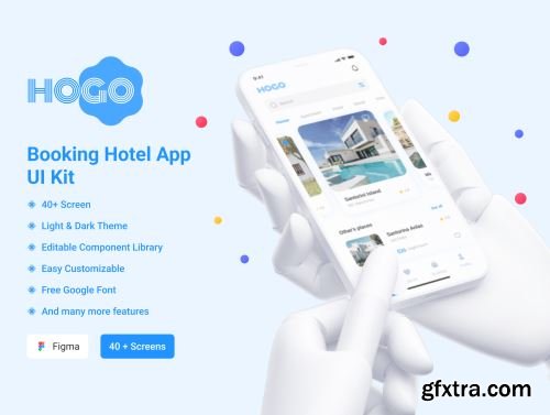 HoGo - Booking Hotel UI Kit Ui8.net