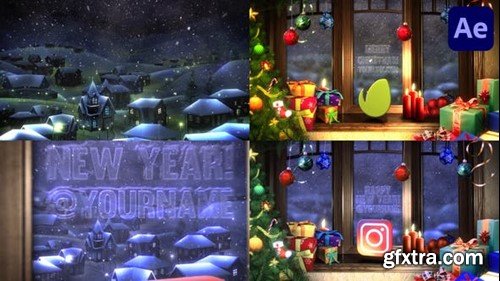 Videohive Christmas Home Logo for After Effects 48995578