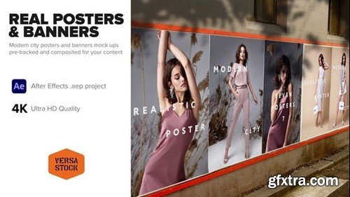 Videohive Real City Posters & Banners 48991802