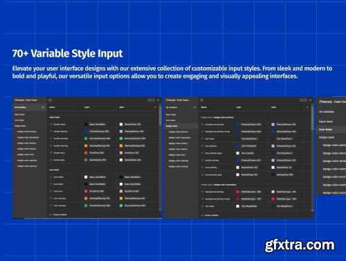 Form Input Design System Kit Ui8.net