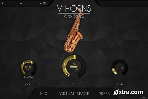 Acoustic Samples V Horns Alto Saxophone for UVI