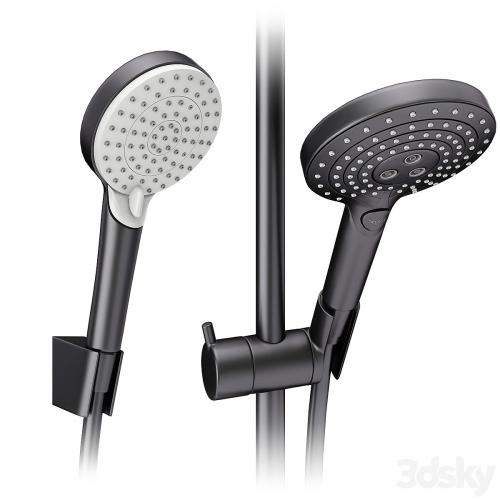 Faucets and shower systems Hansgrohe black set 168