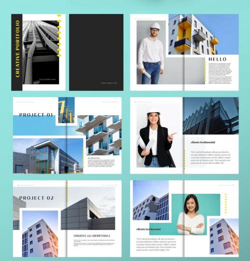 Architecture Portfolio Layout