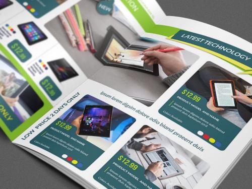 Electronics Products Catalog Brochure Template