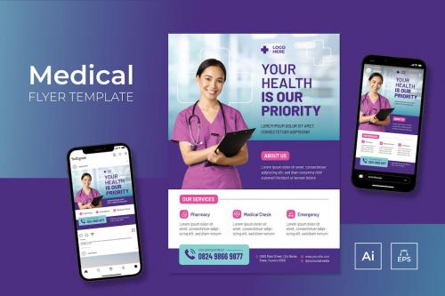 Medical Flyer Template