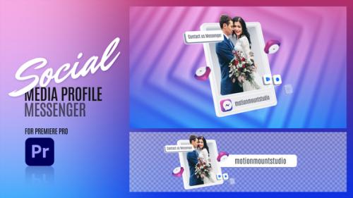 Videohive - Social Media Profile Messenger - Premiere Pro - 48453959 - 48453959