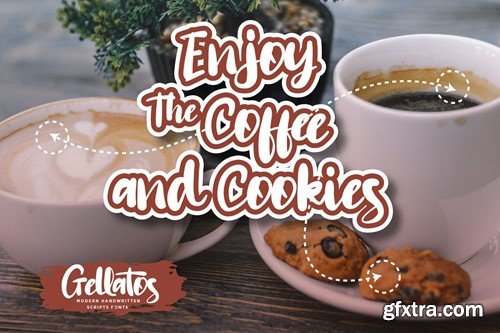 Gellatos - Handwritten Script fonts WBXLTT3