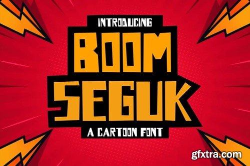 Boom Seguk -Cartoon Font 9RD6EPP