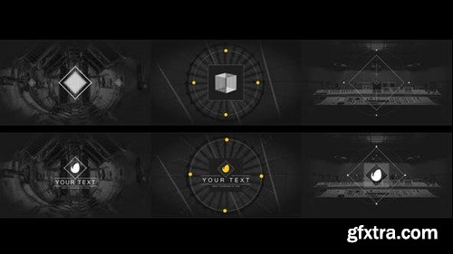 Videohive Geometric Logo Reveal (3 Versions) 22857065